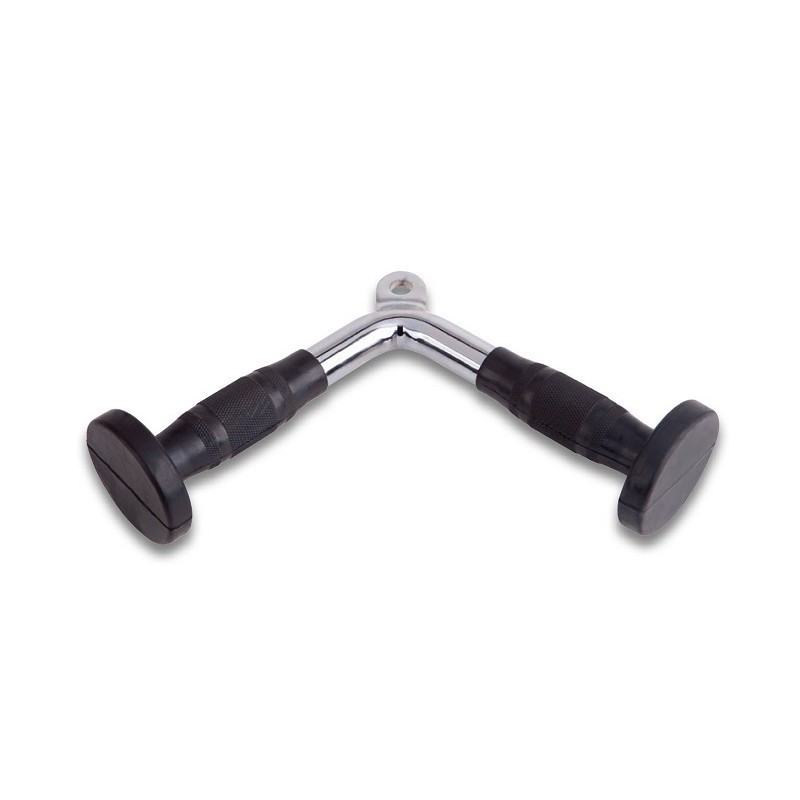 Angled tricep bar