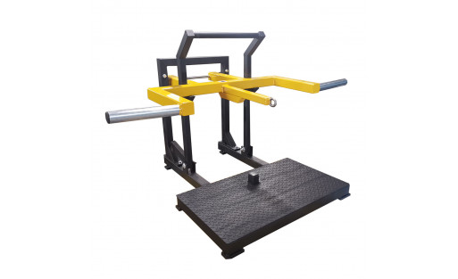 Máquina de sentadillas con cinturón