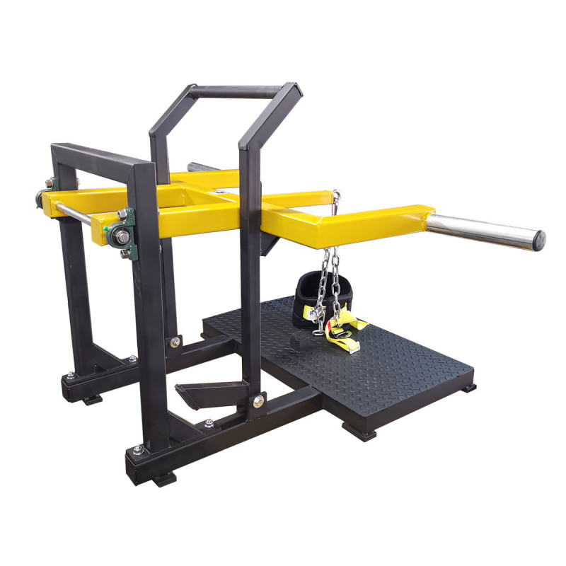 Máquina de sentadillas con cinturón