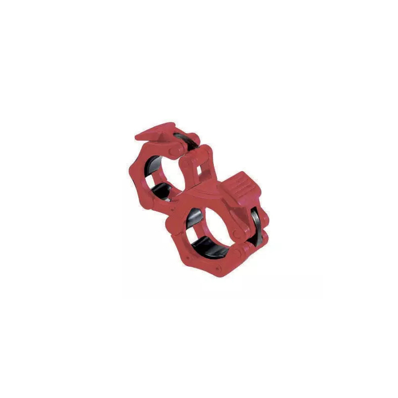SAFE LOCK Barbell Collar Pair (Red)