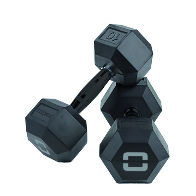 Paire d'haltères hexagonaux Absolute