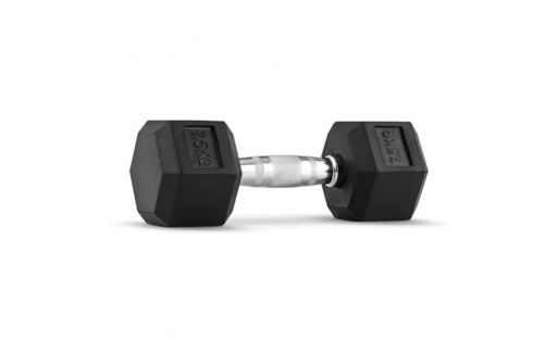Set di coppie Manubri esagonali gommati da 2.5kg a 25kg