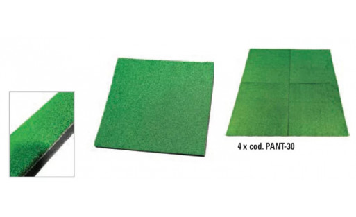 Pavimento anti-trauma 20mm (erba-gommata)