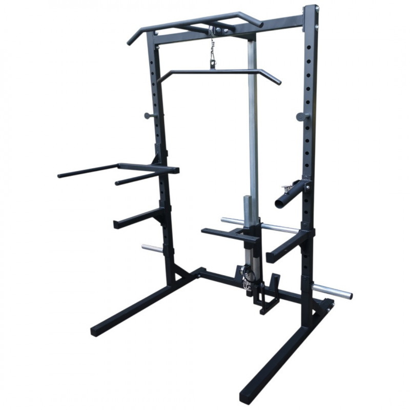 Half Rack 60 + Lat-Pull Machine