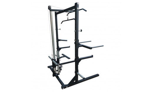 Half Rack 60 + Lat-Pull Machine