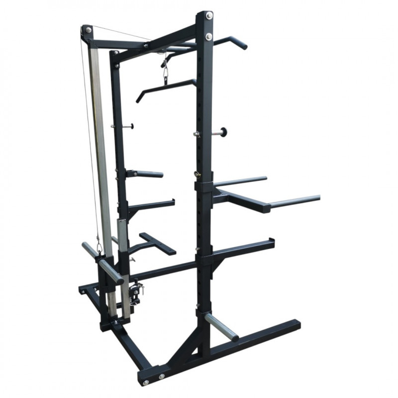 Half Rack 60 + Lat-Pull Machine