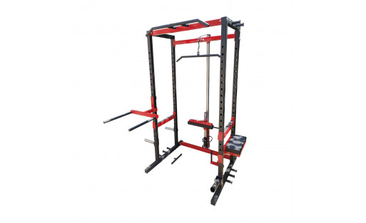 Power Rack 60 + Máquina Lat-Pull