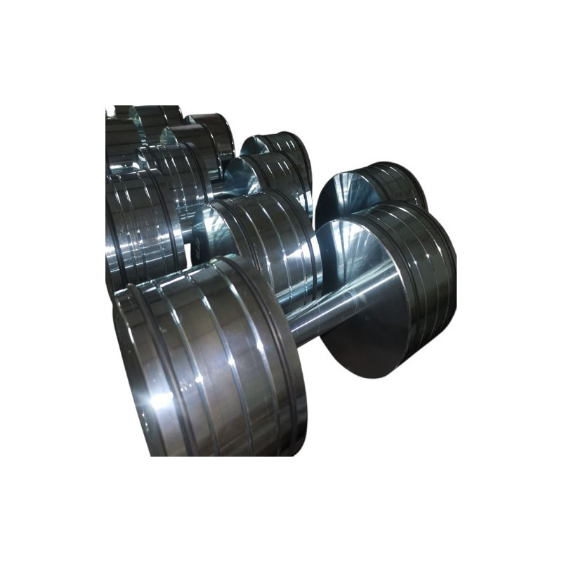 Steel Dumbbell Set from 2 to 30 Kg.