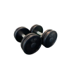 Black Galvanized Steel Dumbbell Set 2 to 60kg