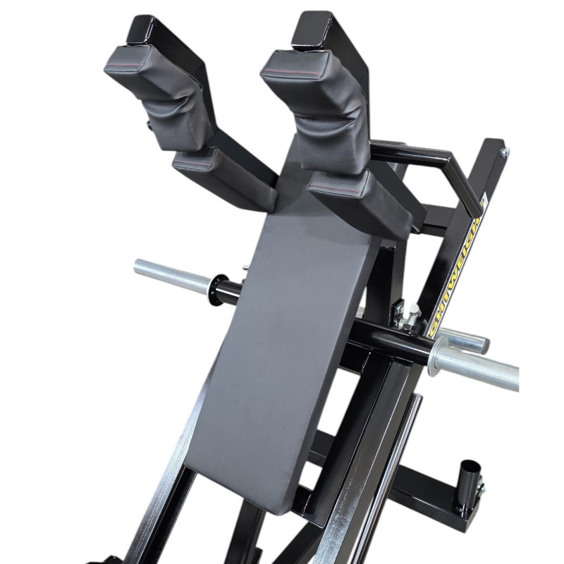 Sentadilla Hack / Inversa / Gemelos – Máquina Compacta a 45°-SPORTARETUSA