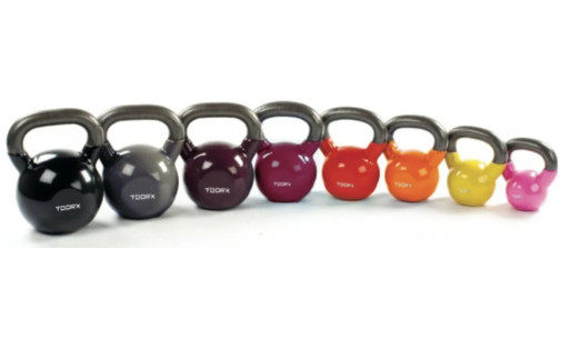 Set 134 kg Kettlebell vinile