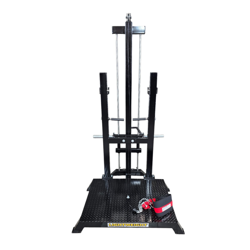 Squat avec ceinture de hanche