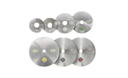 Disques en acier galvanisé et calibré