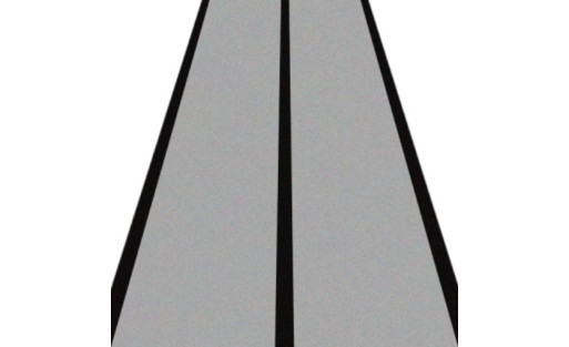 Gazon artificiel avec lignes noires Gazon artificiel avec lignes noires