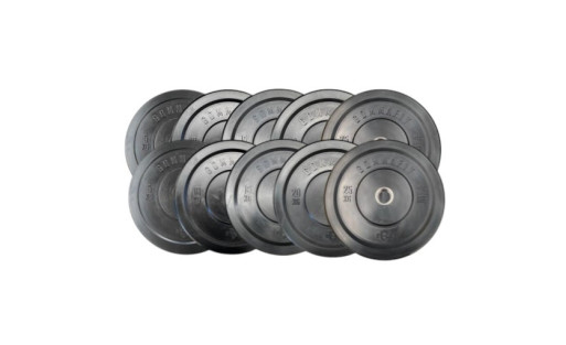 Set Bumper Training Caoutchouc Synthétique 150 kg