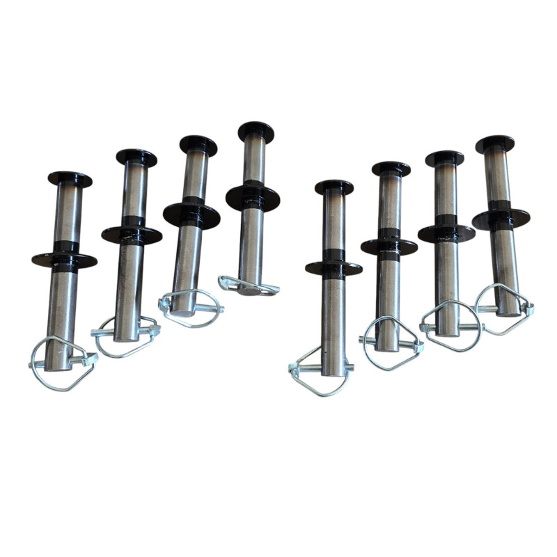 Elastic Pins for Racks