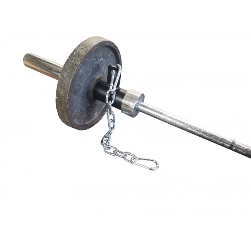 Collier avec Chaîne pour Haltère - Polyvalent, Résistant et Universel