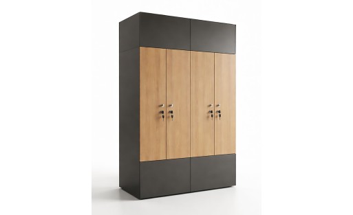 Armadietto 4 ante a L