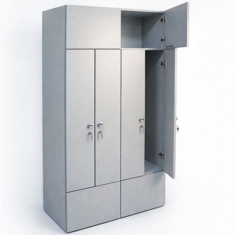 Armario de 4 puertas en forma de L | SPORTARETUSA