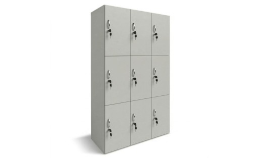 9-door changing room wardrobe