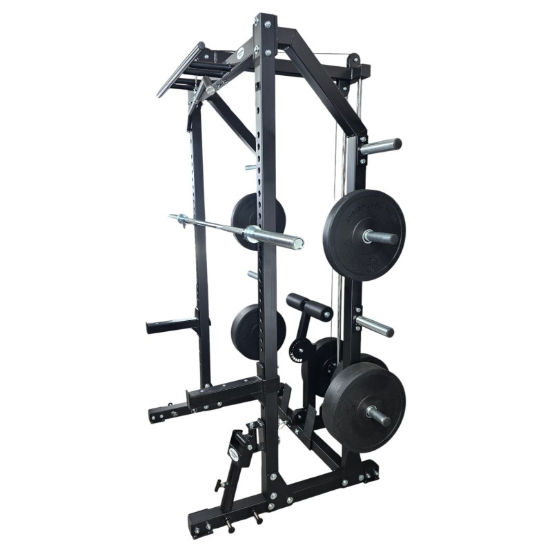Half Rack 70 + Lat-Pull Machine | SPORTARETUSA