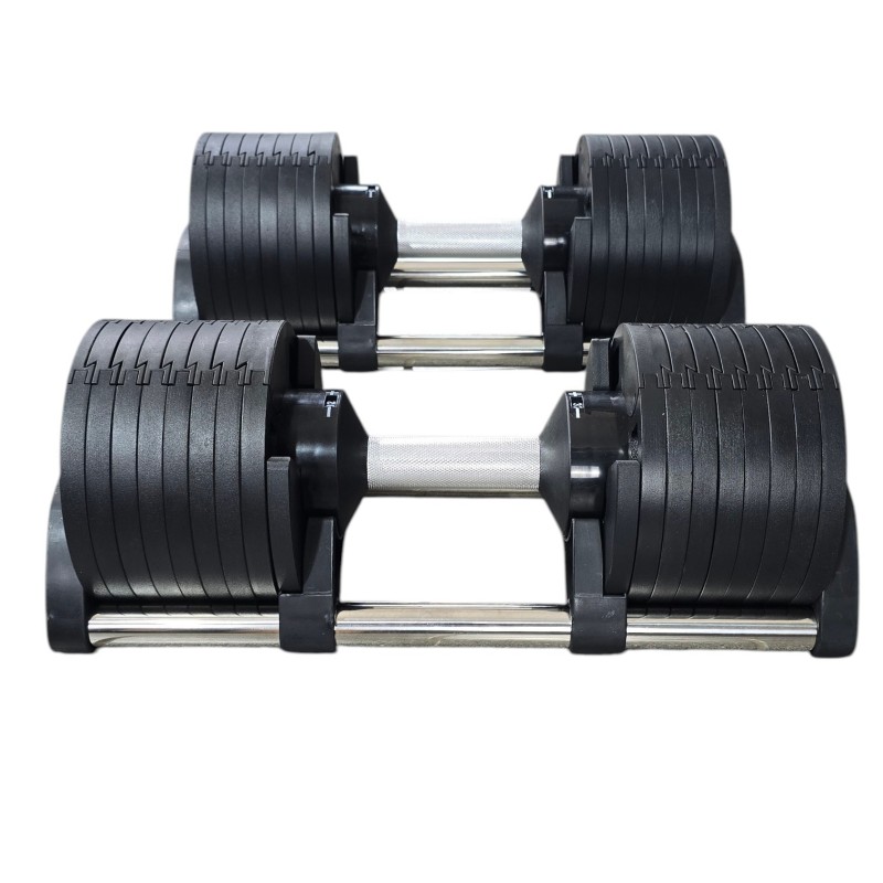 Pair of Adjustable Dumbbells 2.5–24 kg | SPORTARETUSA