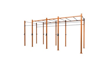 Outdoor 4-Span Self-Supporting Station | SPORTARETUSA