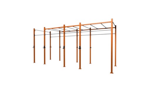 Outdoor 4-Span Self-Supporting Station | SPORTARETUSA