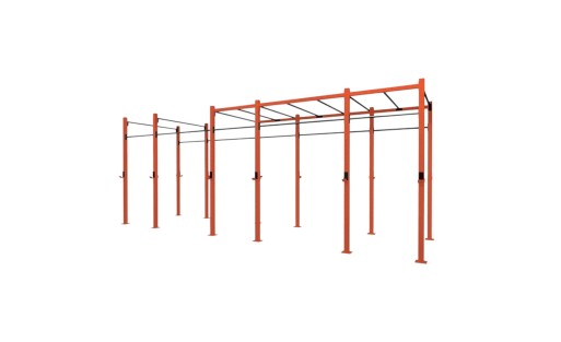 Outdoor 5-Span Self-Supporting Station | SPORTARETUSA